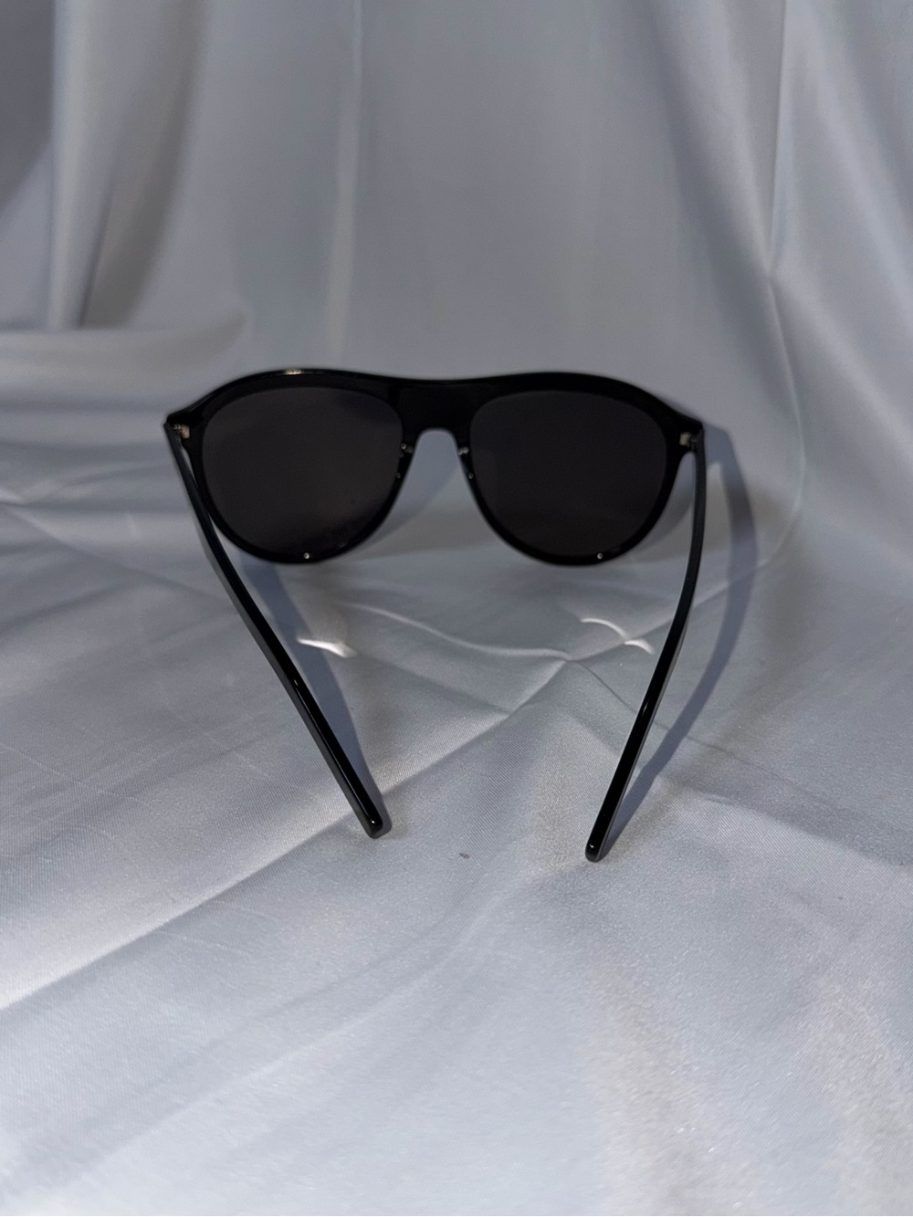 Saint Laurent Black Sunglasses with Dark Lenses - Picture 6 of 6
